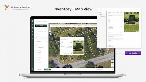 Inventory - Cemetery Map View