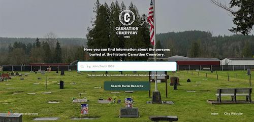 Search burial records