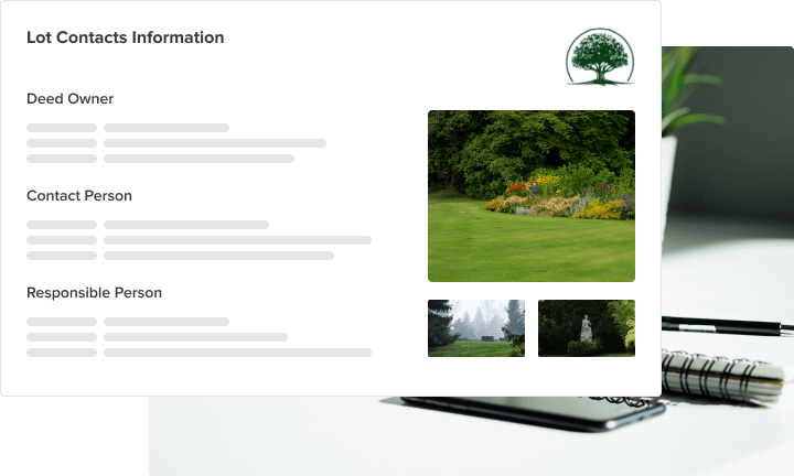 Lot Contacts Information