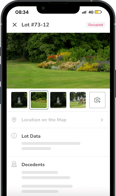 cemetery software mobile app