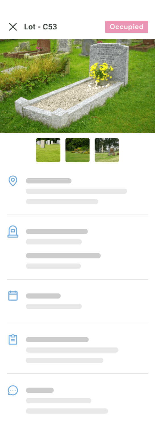 mobile interface example
