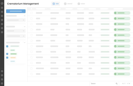 Screen: Crematorium Management